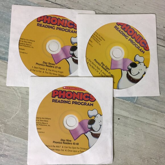 Scholastic Phonics Reading Program Step 4 - Picture 4 of 8